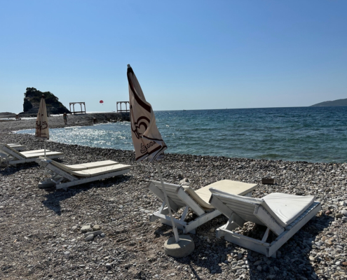 Hawaii Beach (St. NICHOLAS ISLAND) Budva, Montenegro