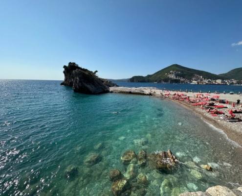 Hawaii Beach (St. NICHOLAS ISLAND) Budva, Montenegro