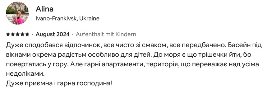 Rezession für Airbnb Apartment Glücks-Griff in Montenegro, Becici