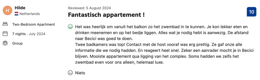 Rezession für Airbnb Apartment Glücks-Griff in Montenegro, Becici