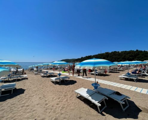"Becici Beach" - "Plazha Bečićka" in Montenegro