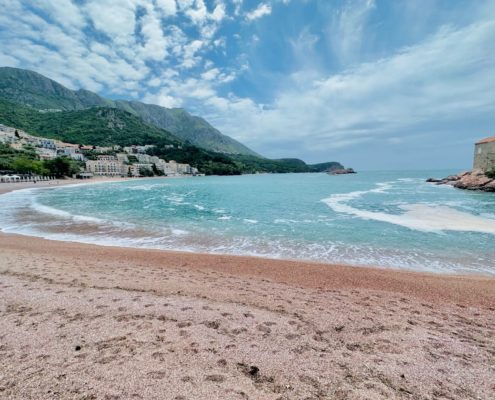 Queens Beach - Sveti Stefan, Montenegro